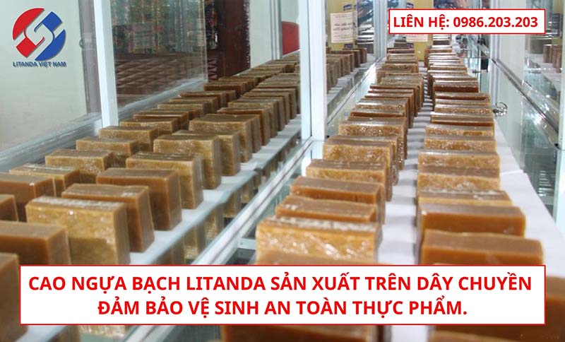 Dây chuyển sản xuất cao xương ngựa