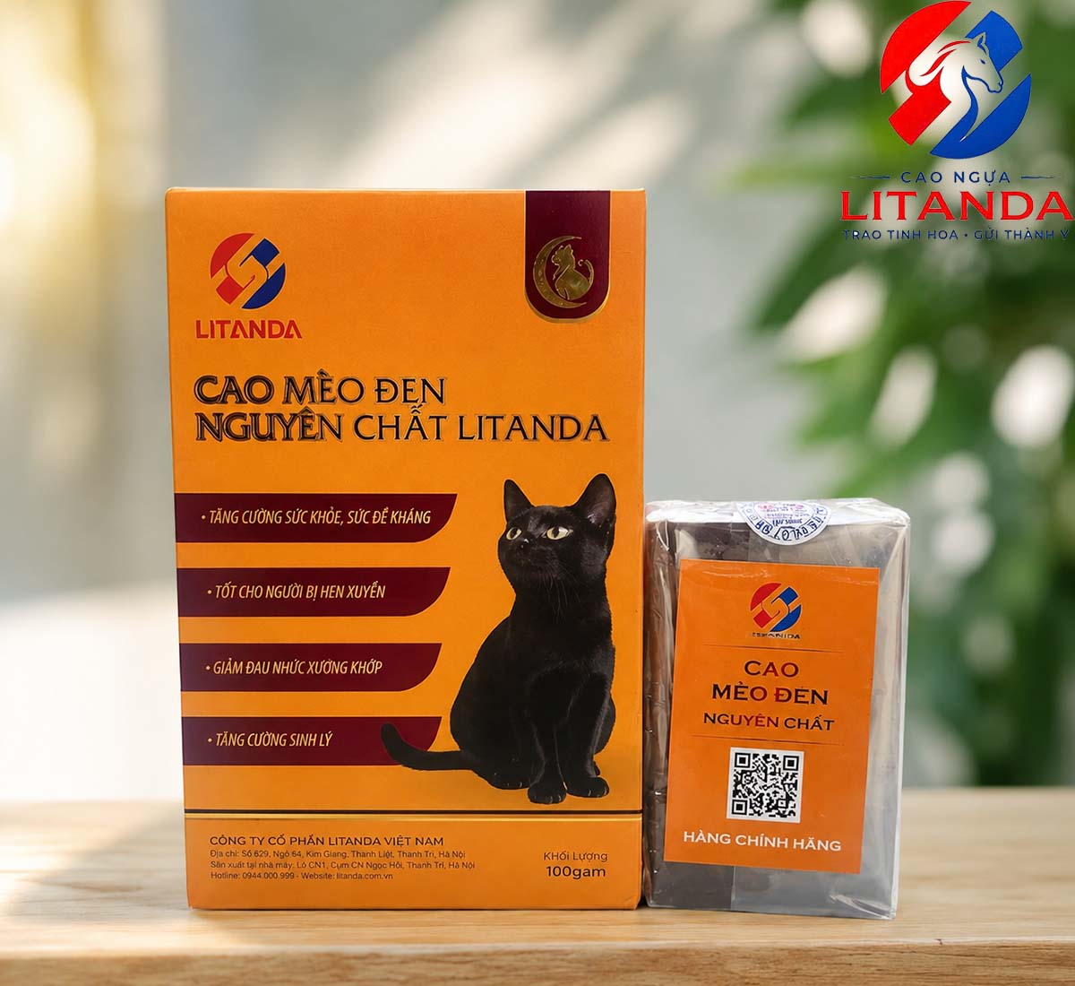 Cao Mèo Đen Chính Hãng Litanda