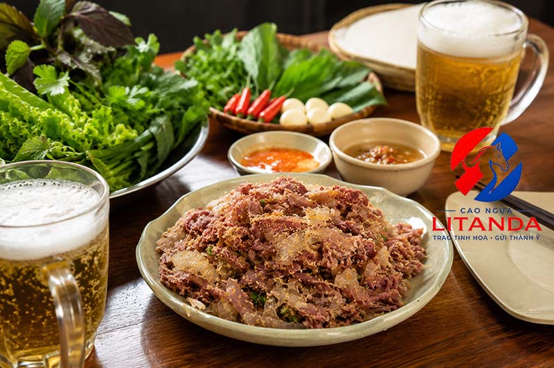 Món ngon từ nem ngựa Litanda