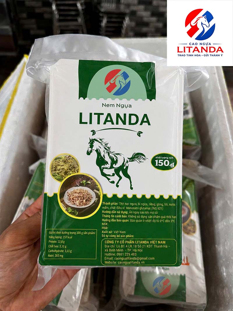 Nem ngựa đóng gói thương hiệu Litanda