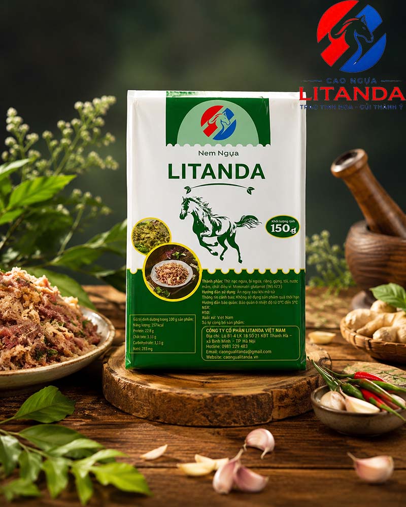 nem ngựa Litanda