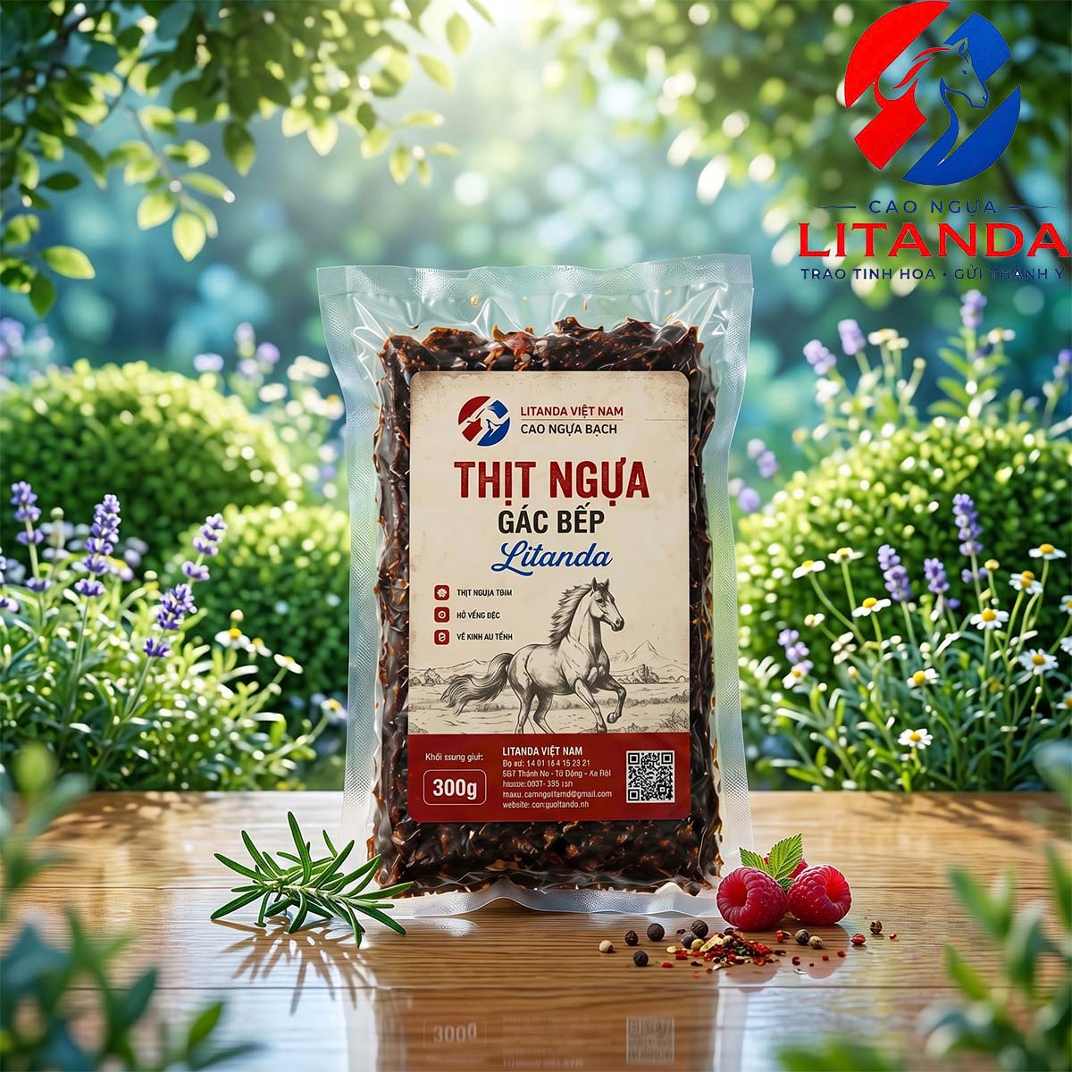 Thịt ngựa gác bếp Litanda - Tinh túy từ tay nghệ nhân