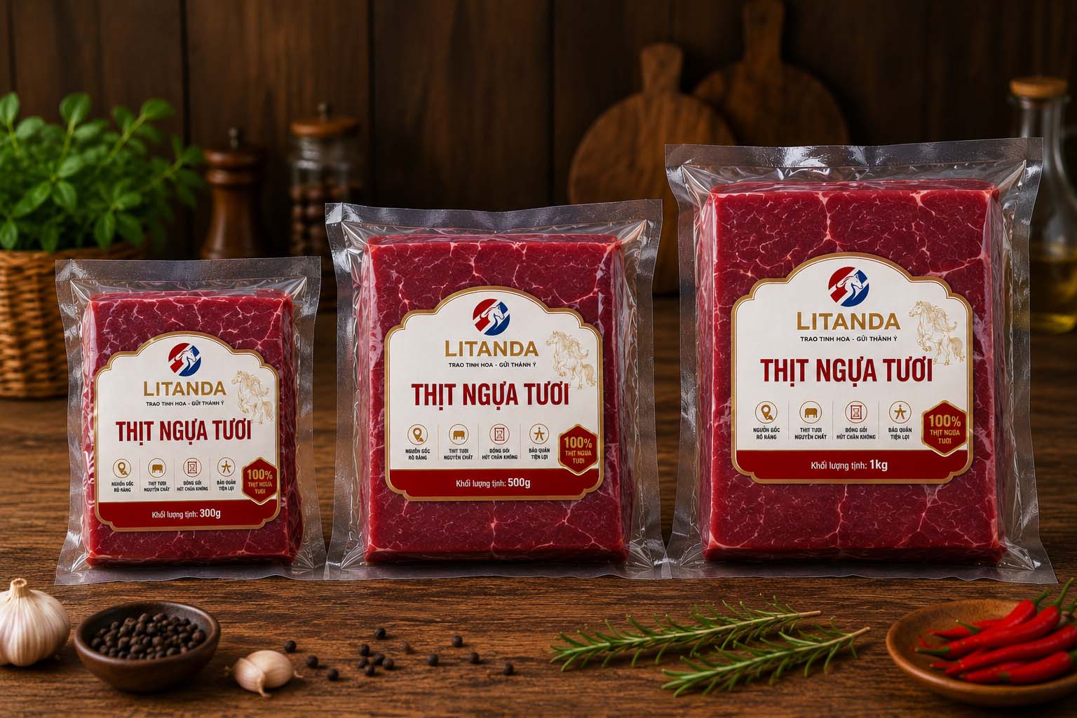 THỊT NGỰA TƯƠI LITANDA 3