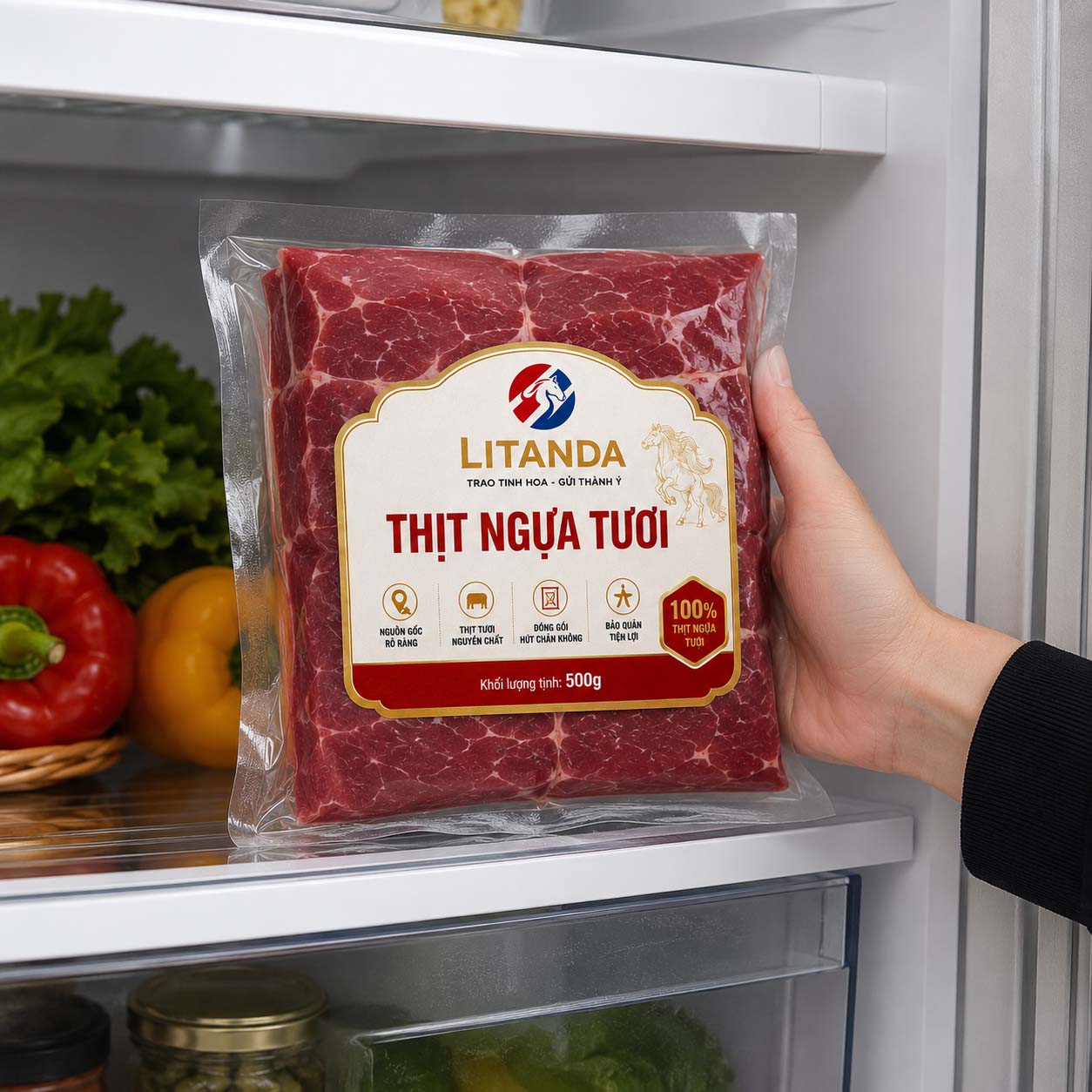 THỊT NGỰA TƯƠI LITANDA 4