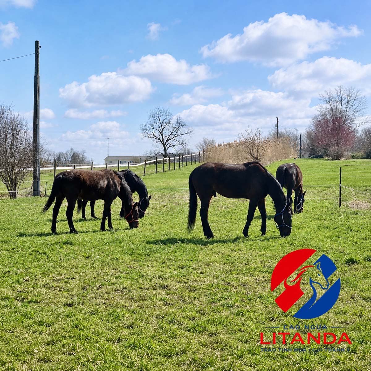 Vẻ đẹp rắn rỏi, mạnh mẽ của giống ngựa Standardbred
