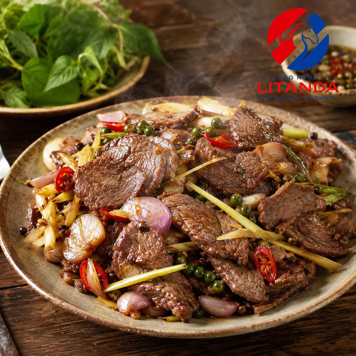 Nạc mông ngựa xào lăn - món ngon đưa cơm mỗi dịp quây quần