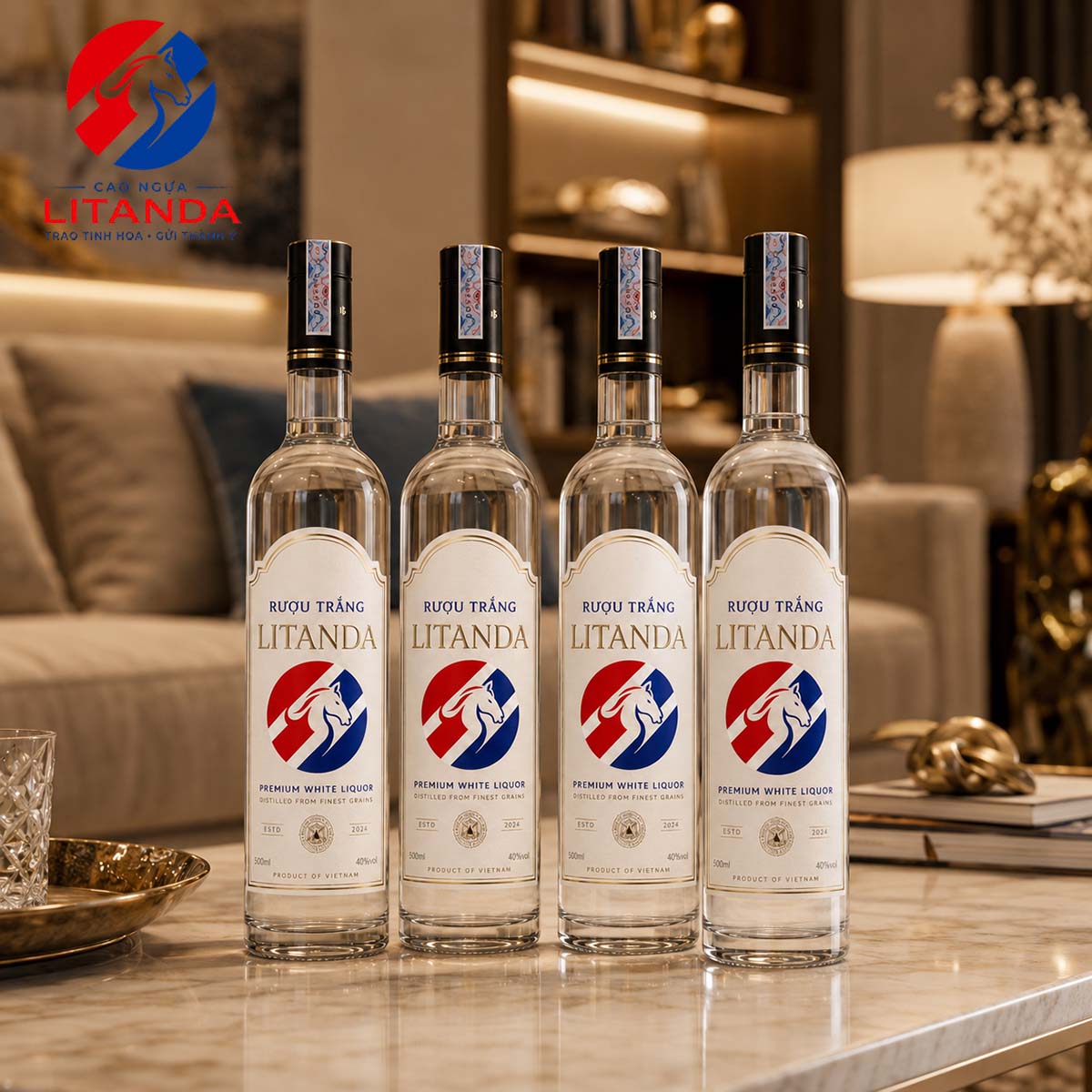 Rượu trắng ngâm của thương hiệu Litanda