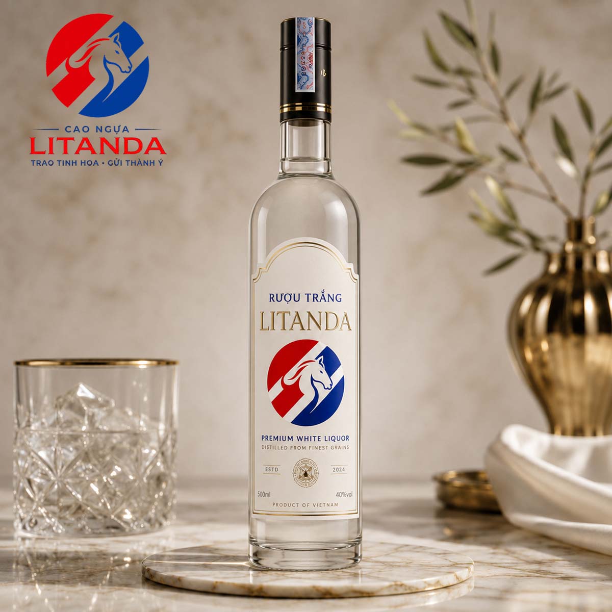 Rượu trắng Litanda - Chất dung môi tuyệt vời để làm rượu ngâm